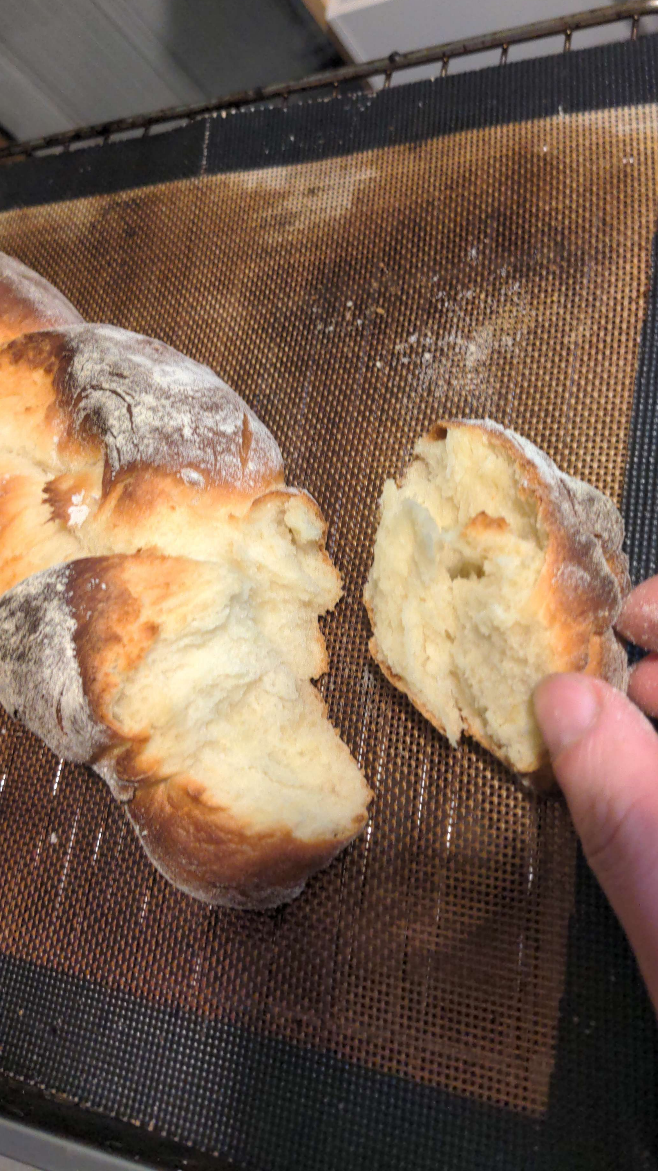 Figure 2 : Une photo de l’intérieur de la brioche