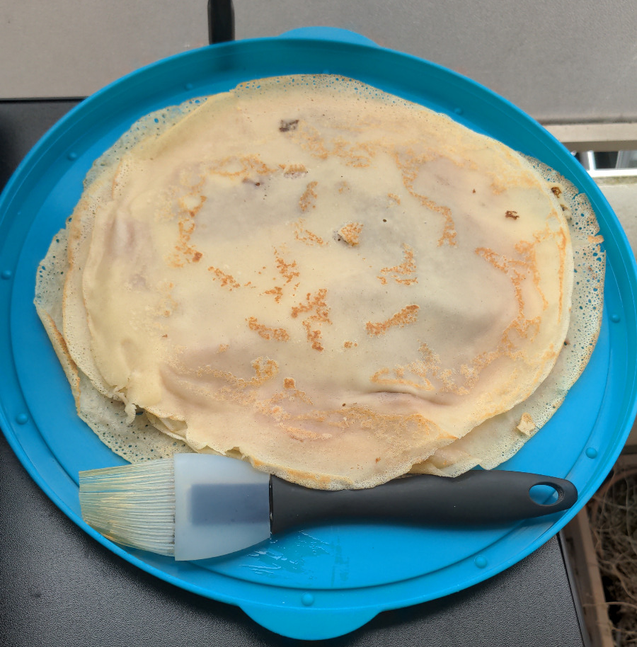 Figure 1 : Crêpes après cuisson