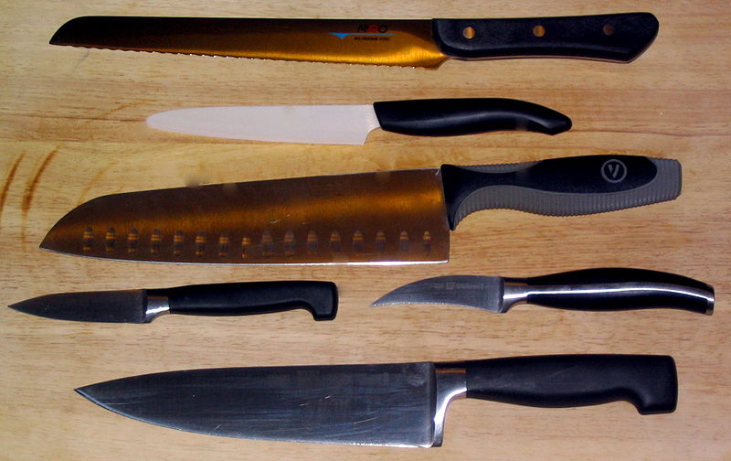 Figure 3 : couteaux