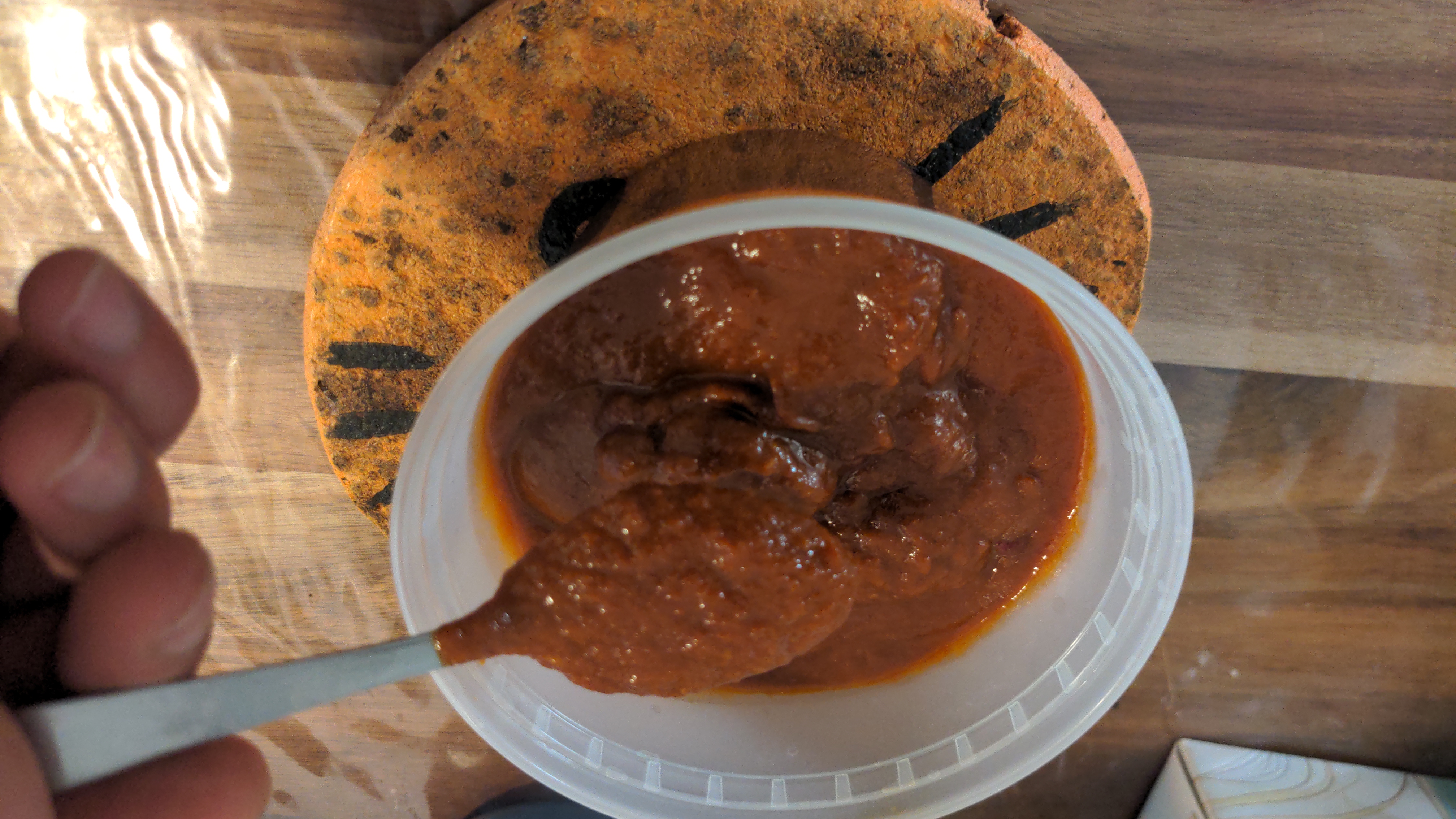 Figure 3 : Texture de la sauce